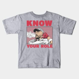 Travis Kelce Know Your Role Kids T-Shirt